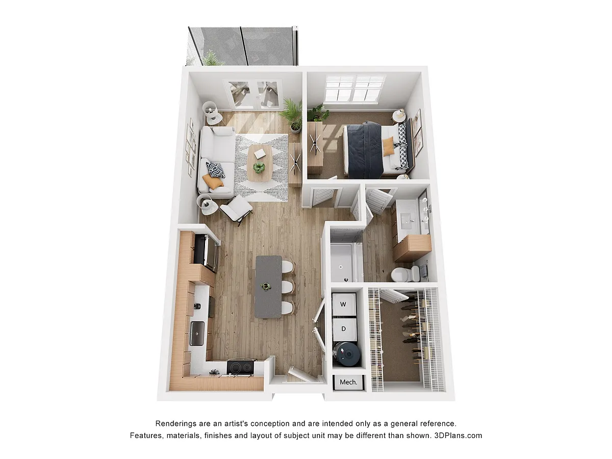 Floor plan The Anderson