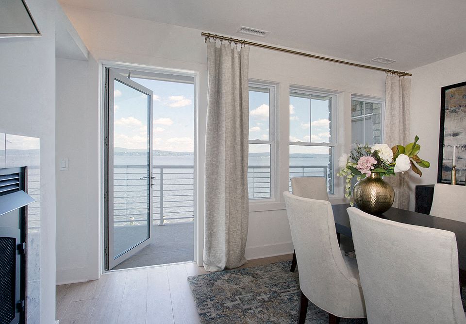 A balcony at The Waterfront