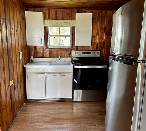 New stainless steel appliances