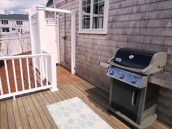 Outdoor Shower enclosed - hot and cold water