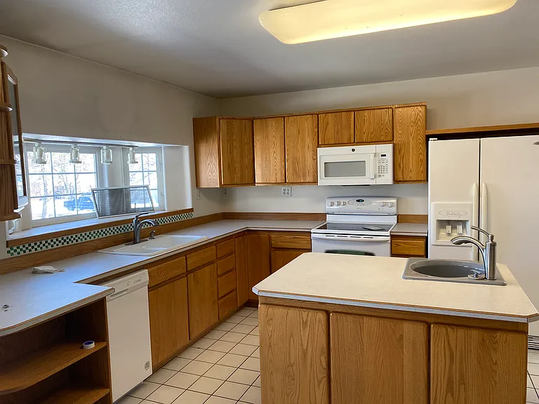 Microwave, Dishwasher, Disposal and the usual appliances all included.
