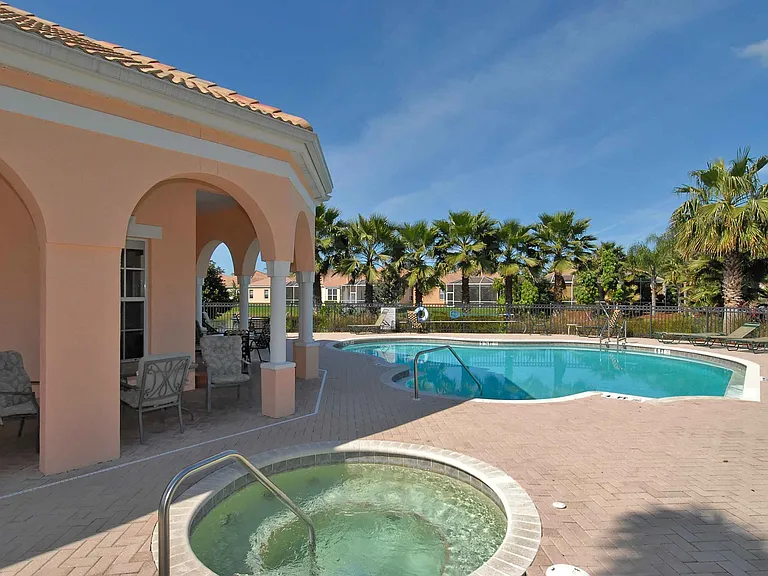 Clubhouse pool right across the street