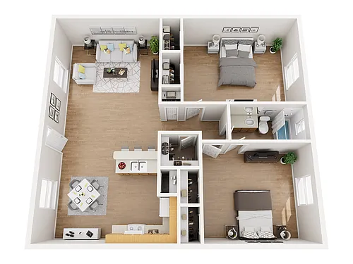 Floor plan B1