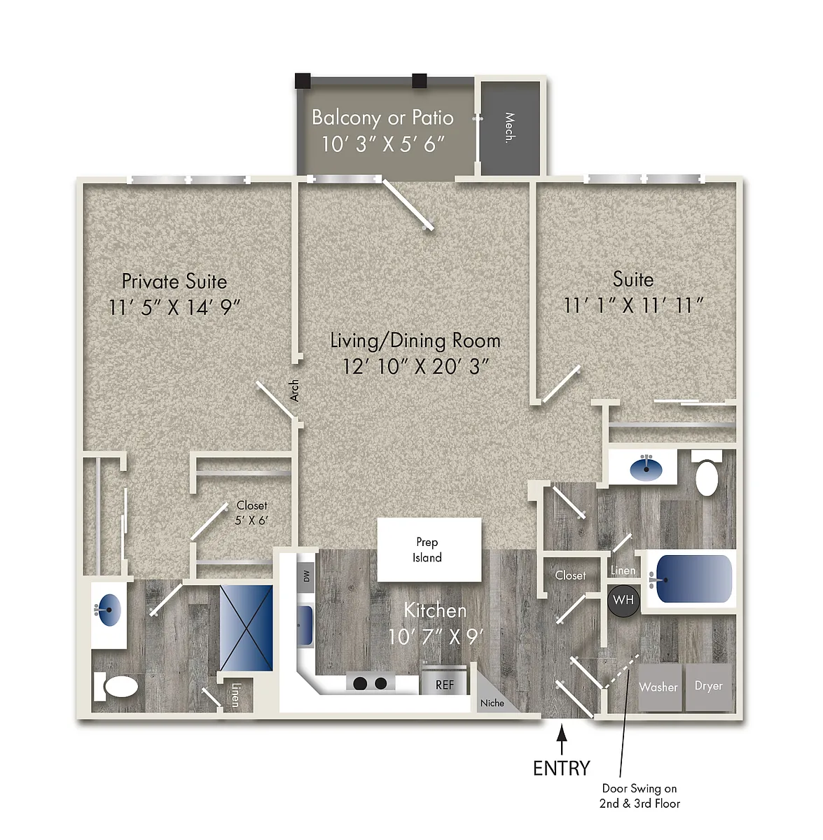 Floor plan The Jessamine