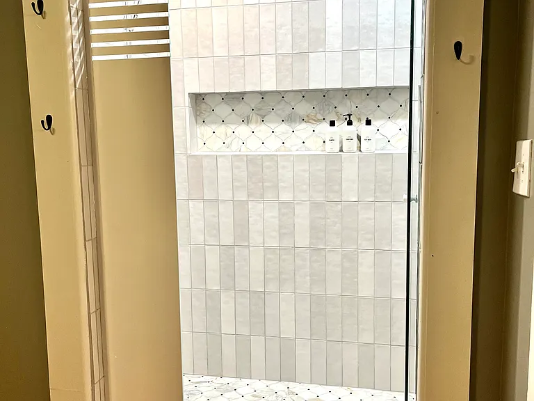 Large shower