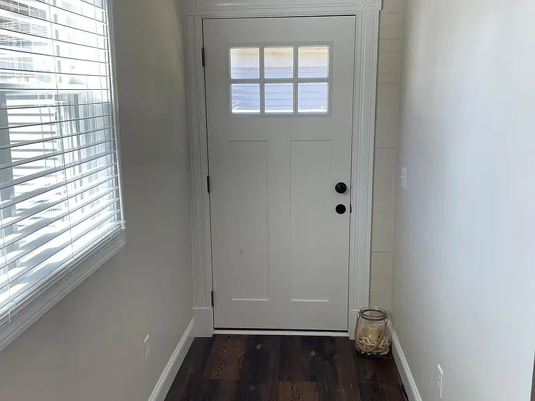 front hall and second entrance