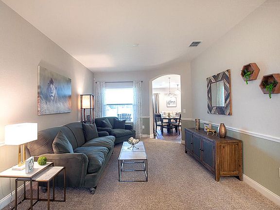 Cozy living room area - New home for sale in Plant City, FL