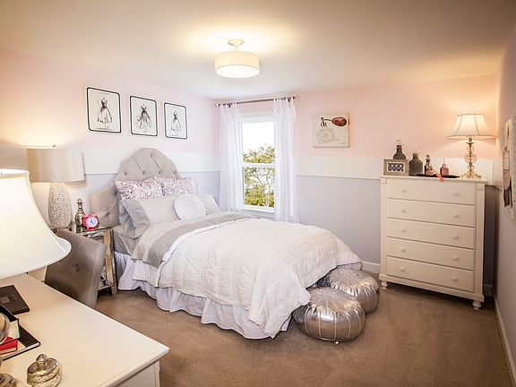 Walk in closets in bedrooms
