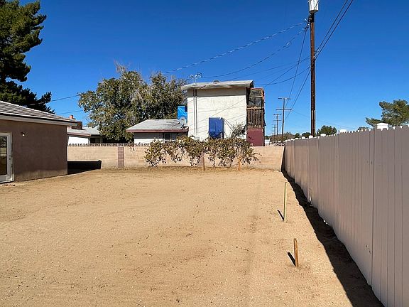 Large fenced in back yard