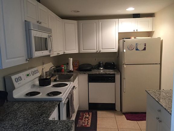 Brand new white granite kitchen