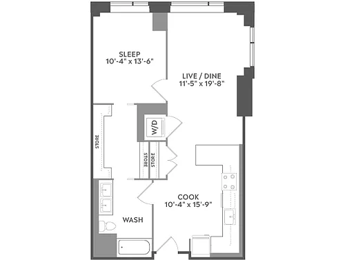 Floor plan A4b