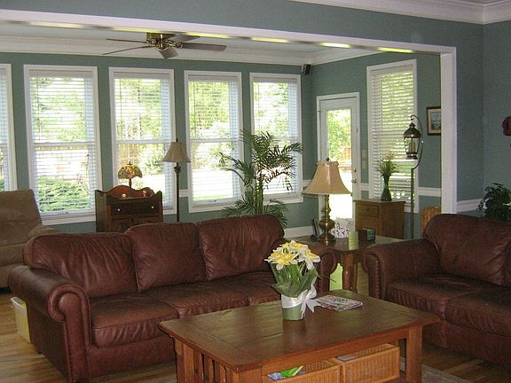 Expanded family/sun room 
