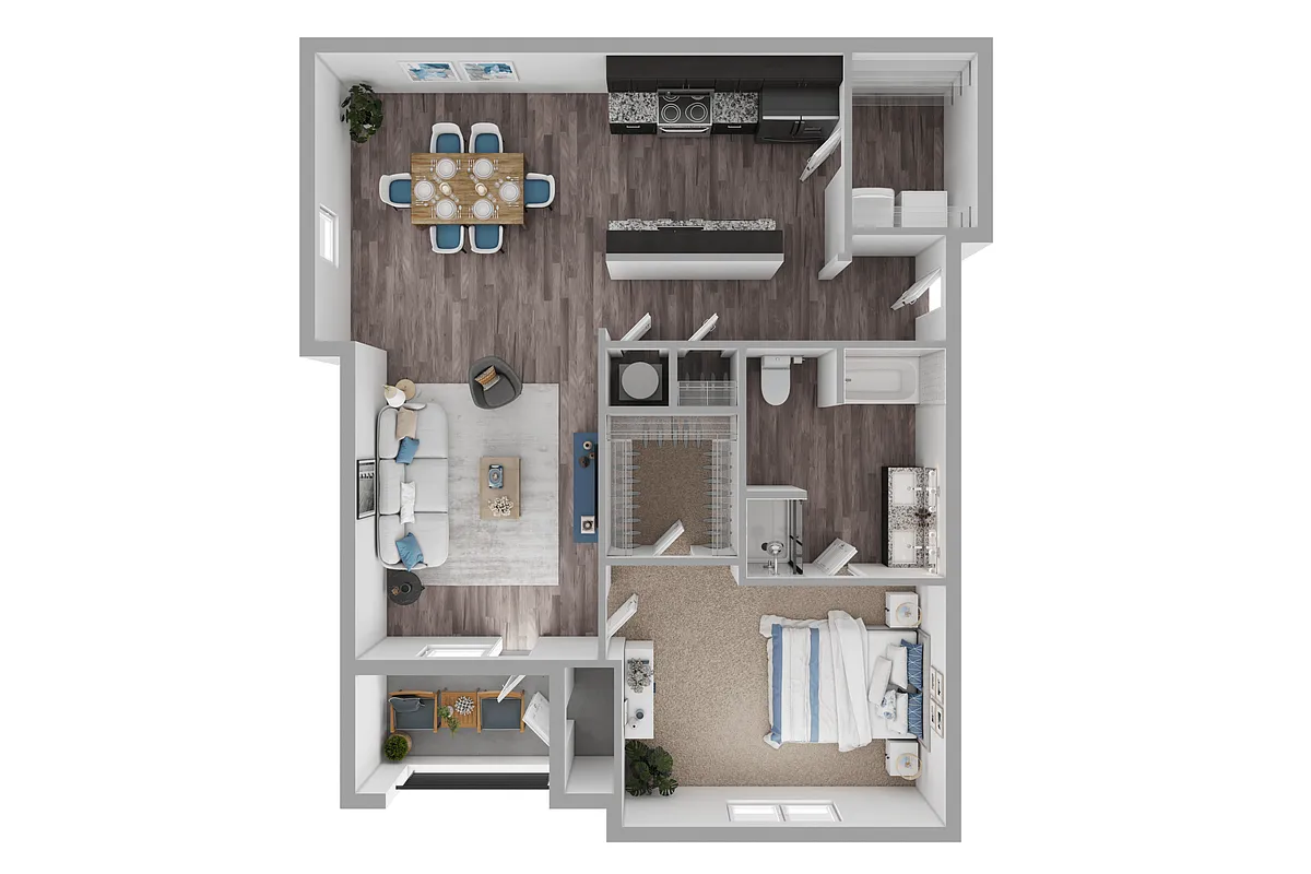 Floor plan 1 Deluxe