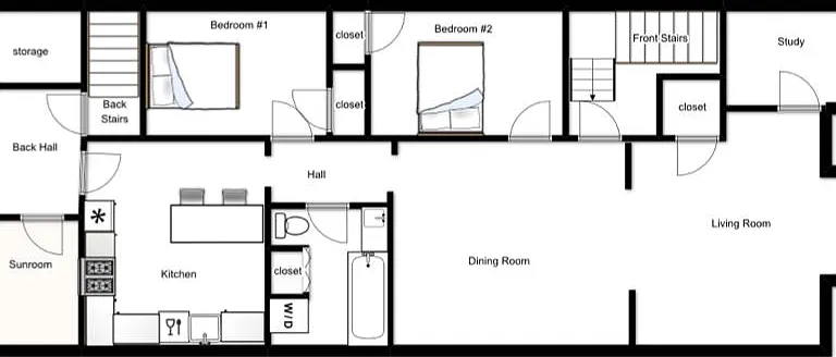 Floor Plan, 3rd Floor