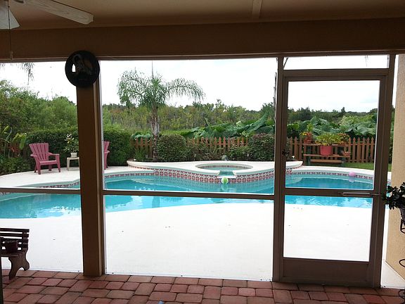 From Screened Porch to Pool Area