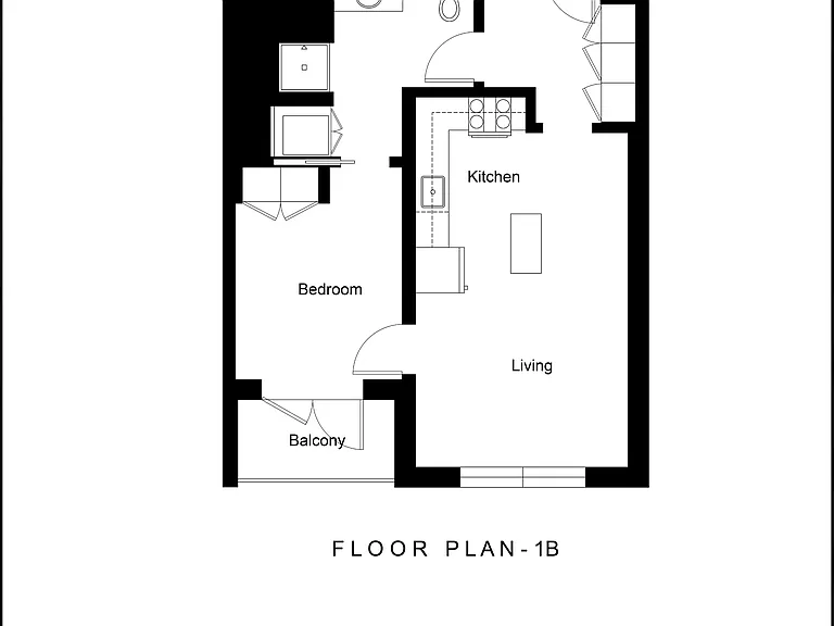 1B Floor Plan 1B Floor Plan