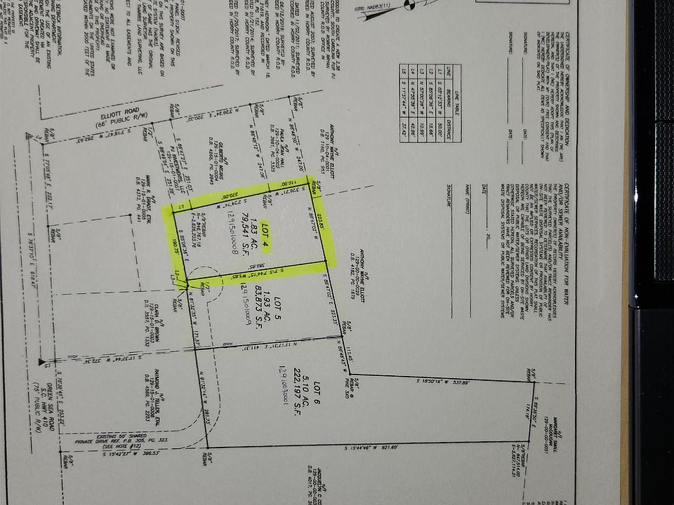 2nd image of 2791 Green Sea Rd. Lot 4