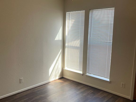 First bedroom with ceiling fan