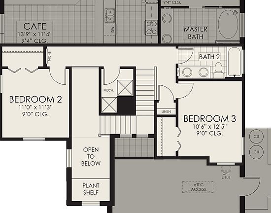 Second Floor - Base Plan