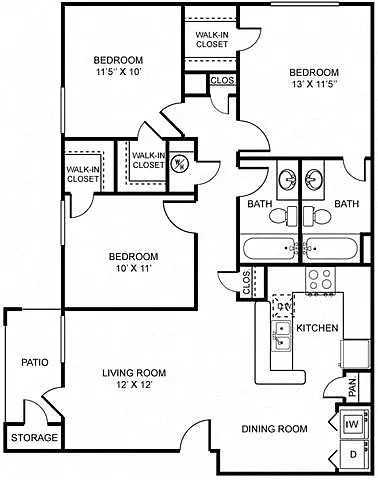 Floor plan H1