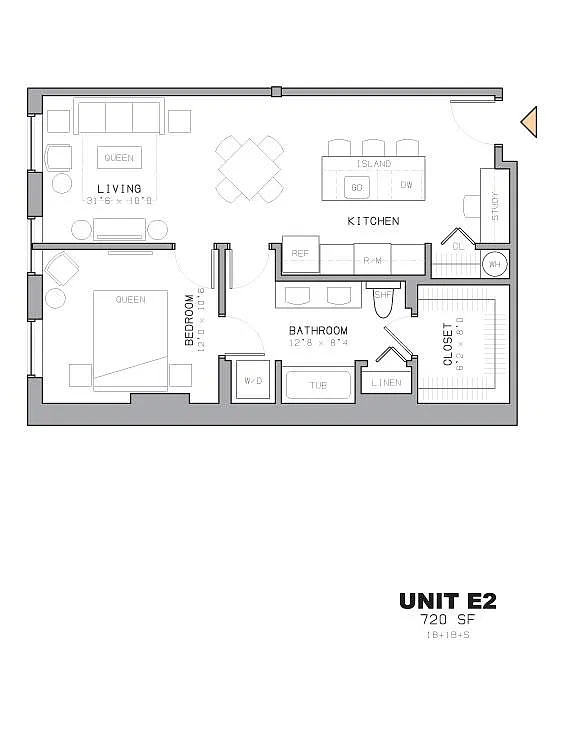 Floor plan E2