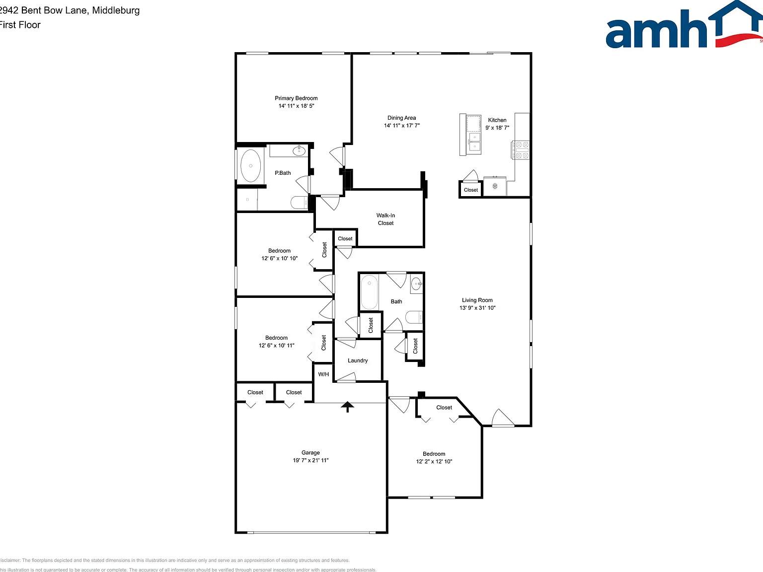 4 bed, 2.0 bath, 2016 sqft, $2,145 — Photo 2