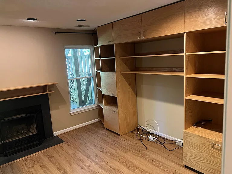 Basement Office/Fireplace Room