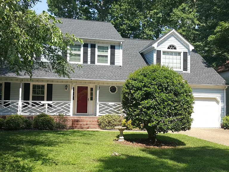 Front of the house