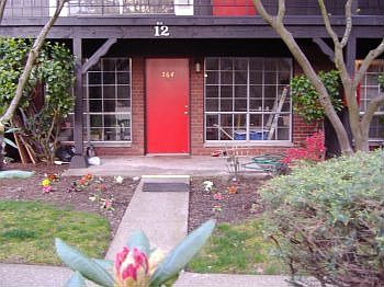front door of unit