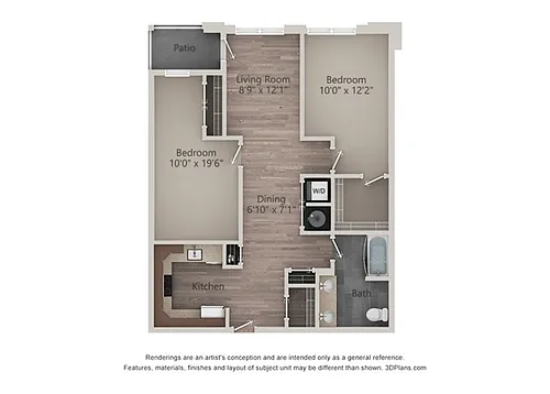 Floor plan B3