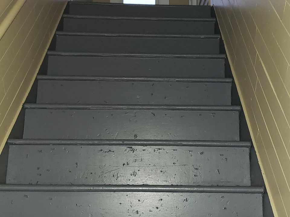 Steps leading up
