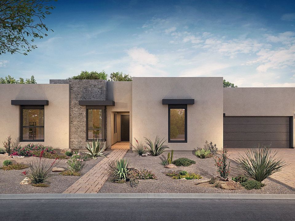 Plan 7024 Exterior A Desert Adobe