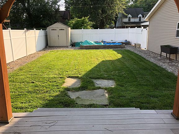 Raised Gardens and Shed