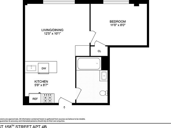 2nd image of 501 W 158th St #4B