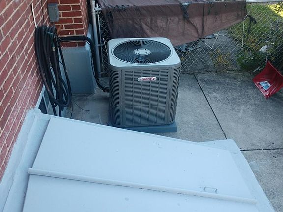 Rear Yard / Central AC