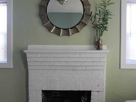 Unit 1 Living Room Fireplace