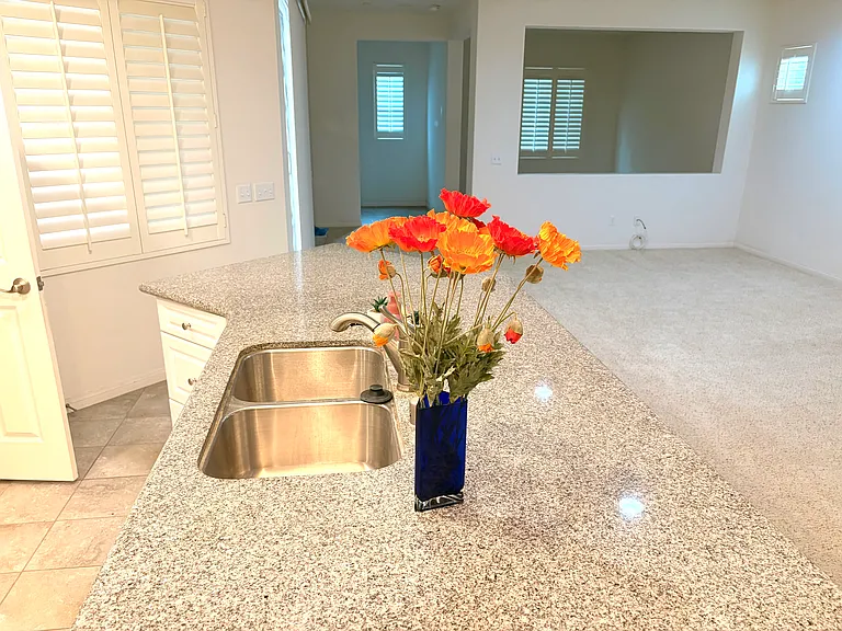 Separate Office next to living room and kitchen