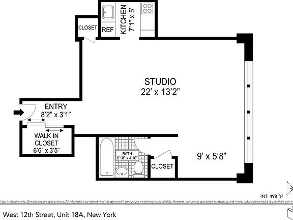 2nd image of 101 W 12th St APT 18A