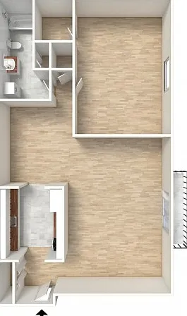 One Bedroom One Bedroom