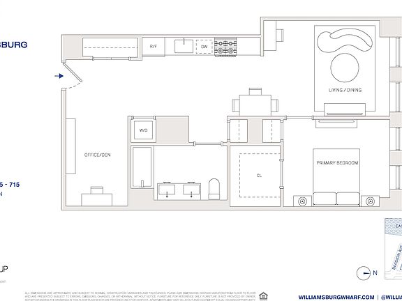 2nd image of 482 Kent Ave #415