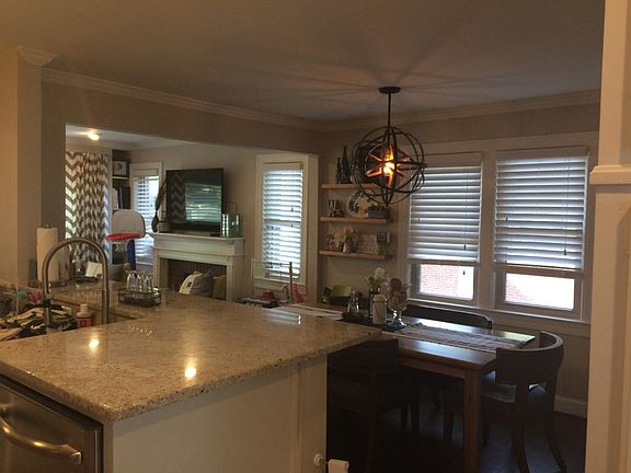 Dining area off the kitchen