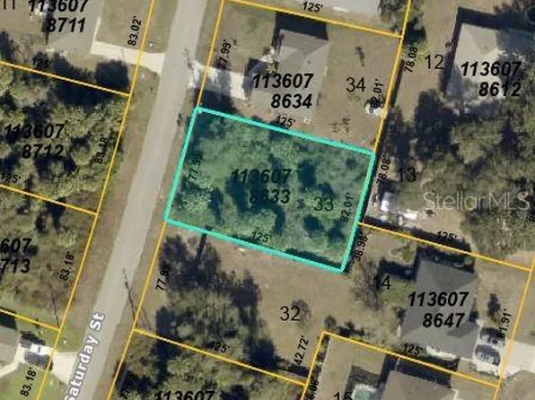 SATURDAY STREET LOT 33, NORTH PORT, FL 34288
