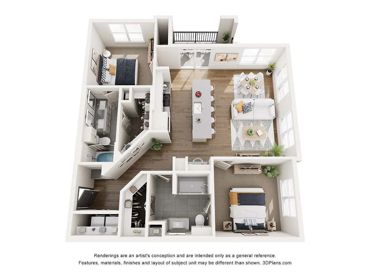 Floor plan B2