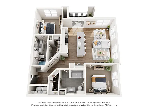 Floor plan B2