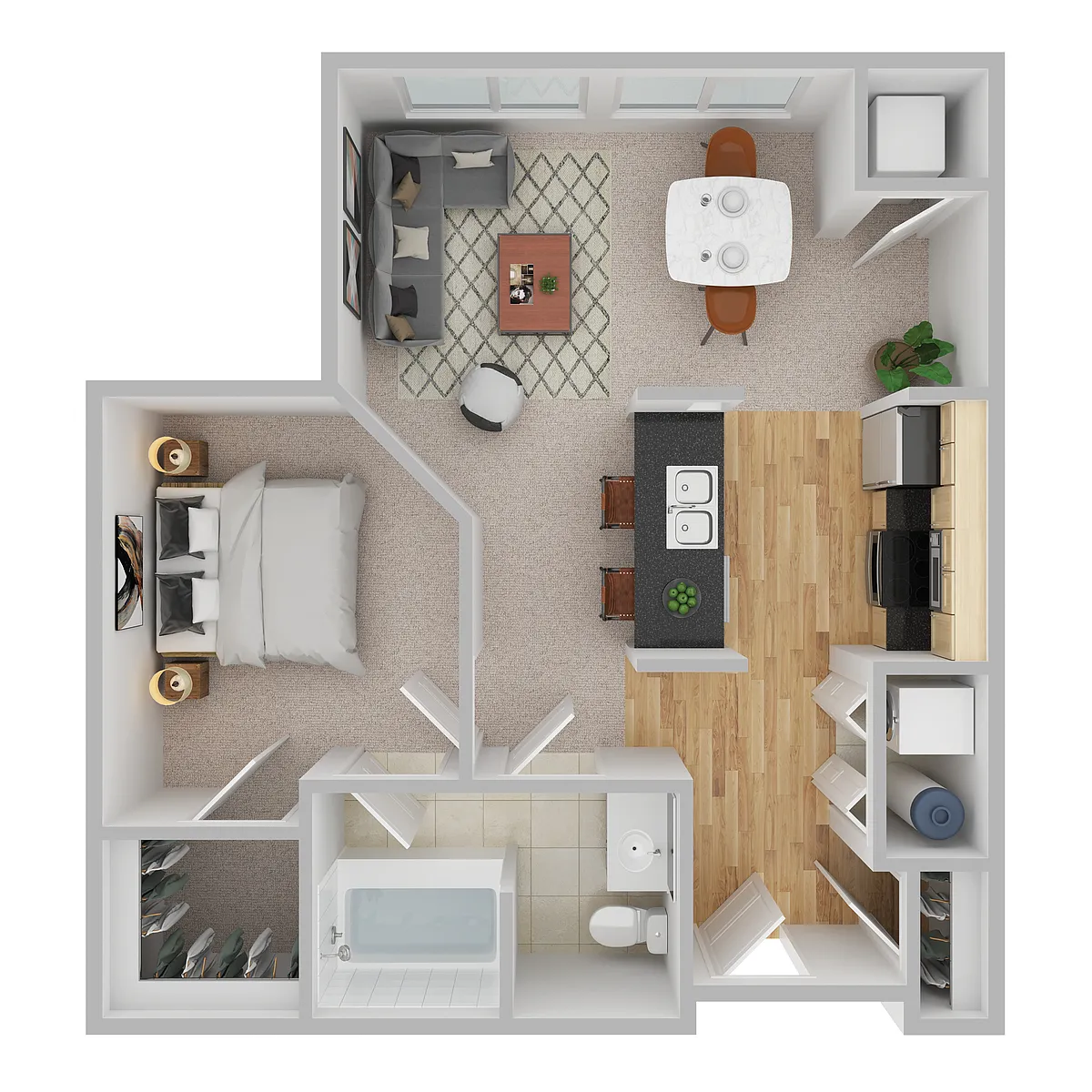 Floor plan Merriam Park D