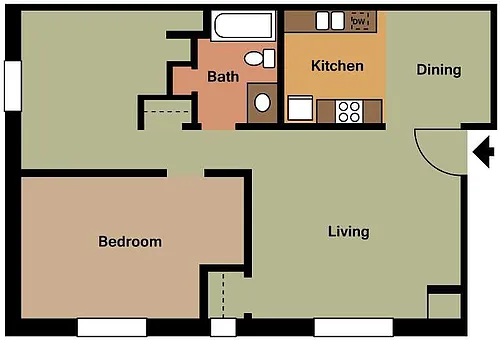 Floor plan 2D Floorplan A