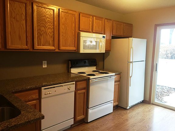 Nice kitchen that walks out to patio
