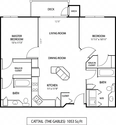 Floor plan Cattail