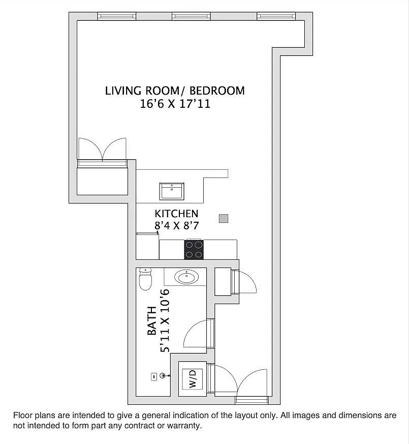 Floor plan Studio