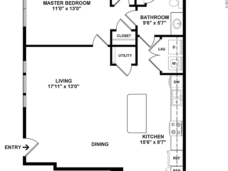 A2 Floor plan W Dimensions A2 Floor plan W Dimensions